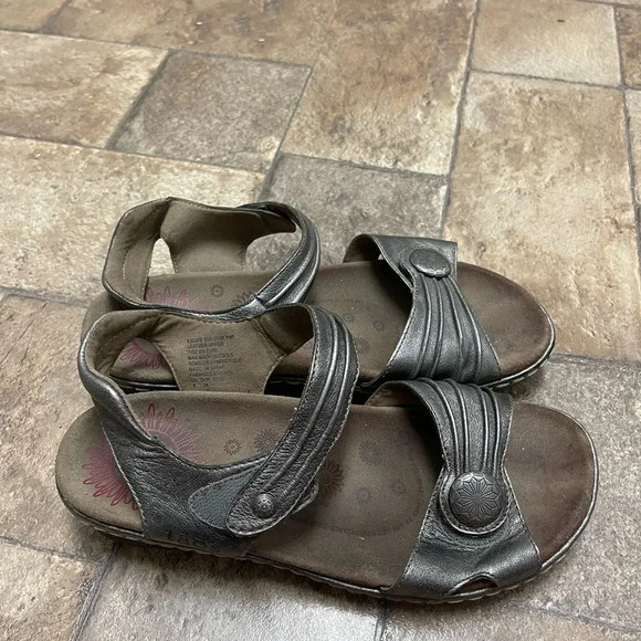 Taos leather Sandals szi 8 - Picture 5 of 6